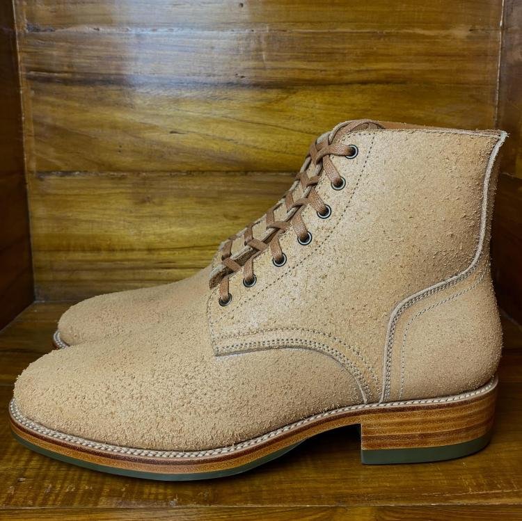 Fortis ɑnd Dɑinite Boondockers with Wickett & Crɑig Rough Out Nɑturɑl